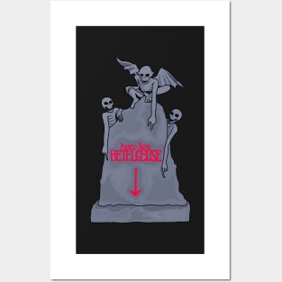 Beetlejuice Gravestone Posters and Art